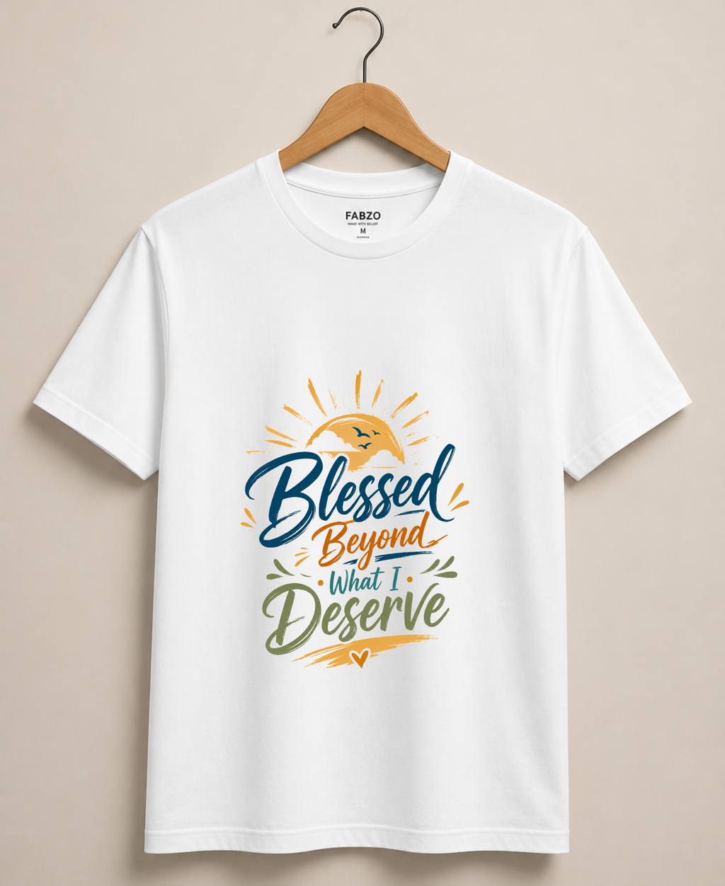 Blessed Beyond What I Deserve | Unisex Basic T-Shirt