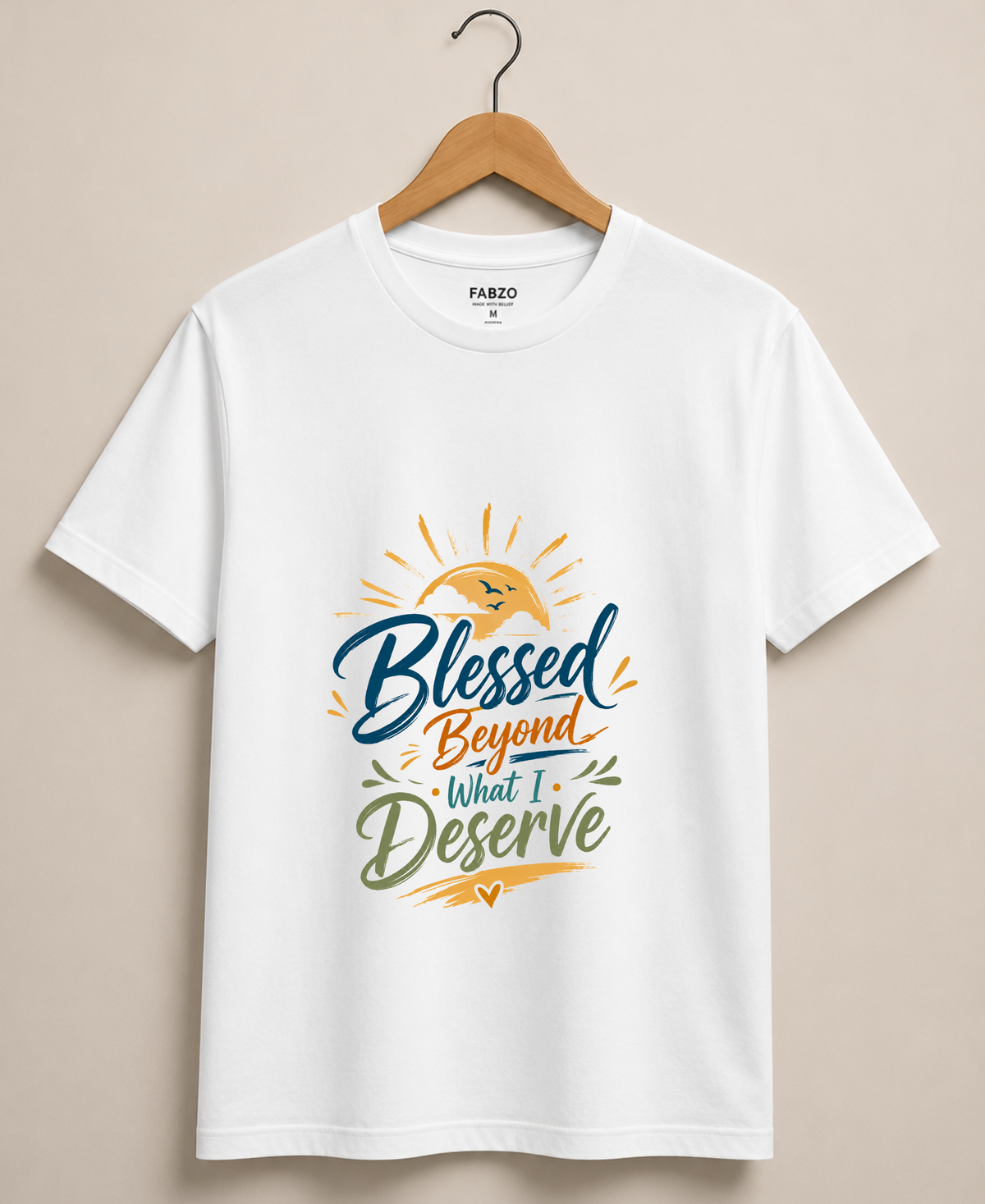 Blessed Beyond What I Deserve | Unisex Basic T-Shirt
