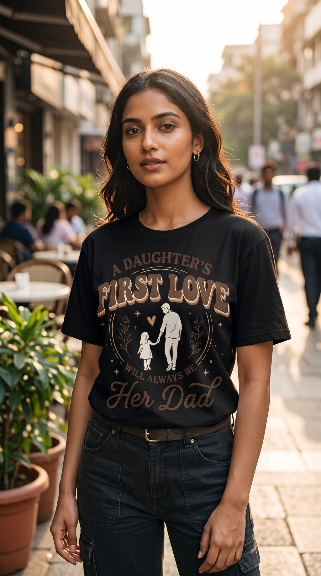 A Daughter's 1st Love is her Father | Women's Classic T-Shirt