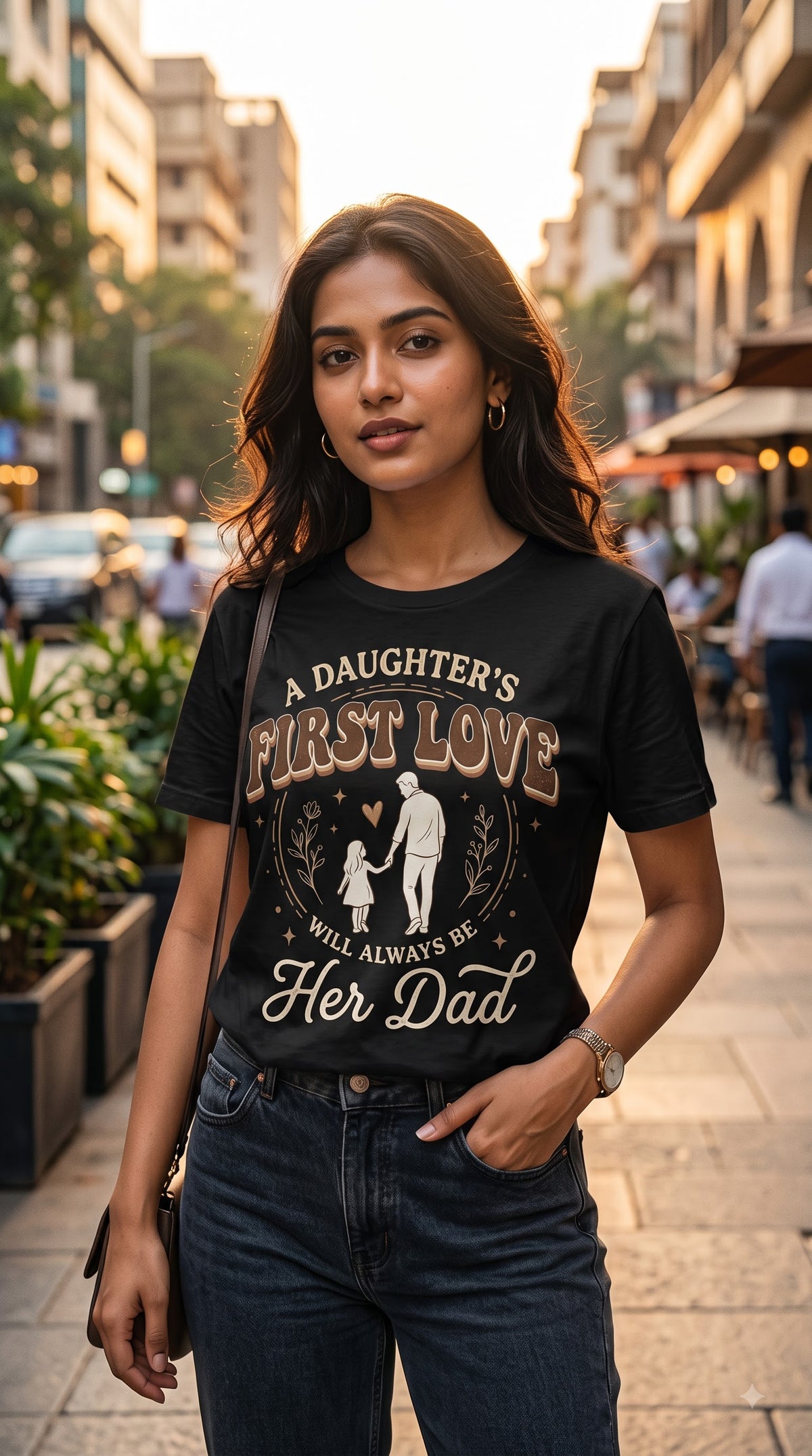 A Daughter's 1st Love is her Father | Women's Classic T-Shirt