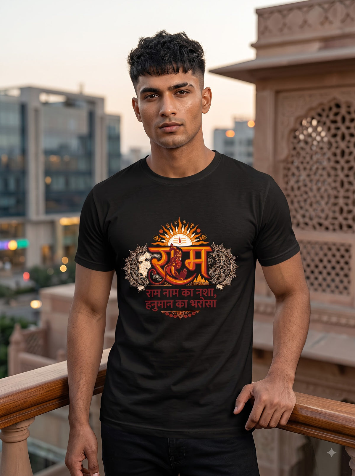Ram Naam × Hanuman Bharosa | Unisex T-Shirt