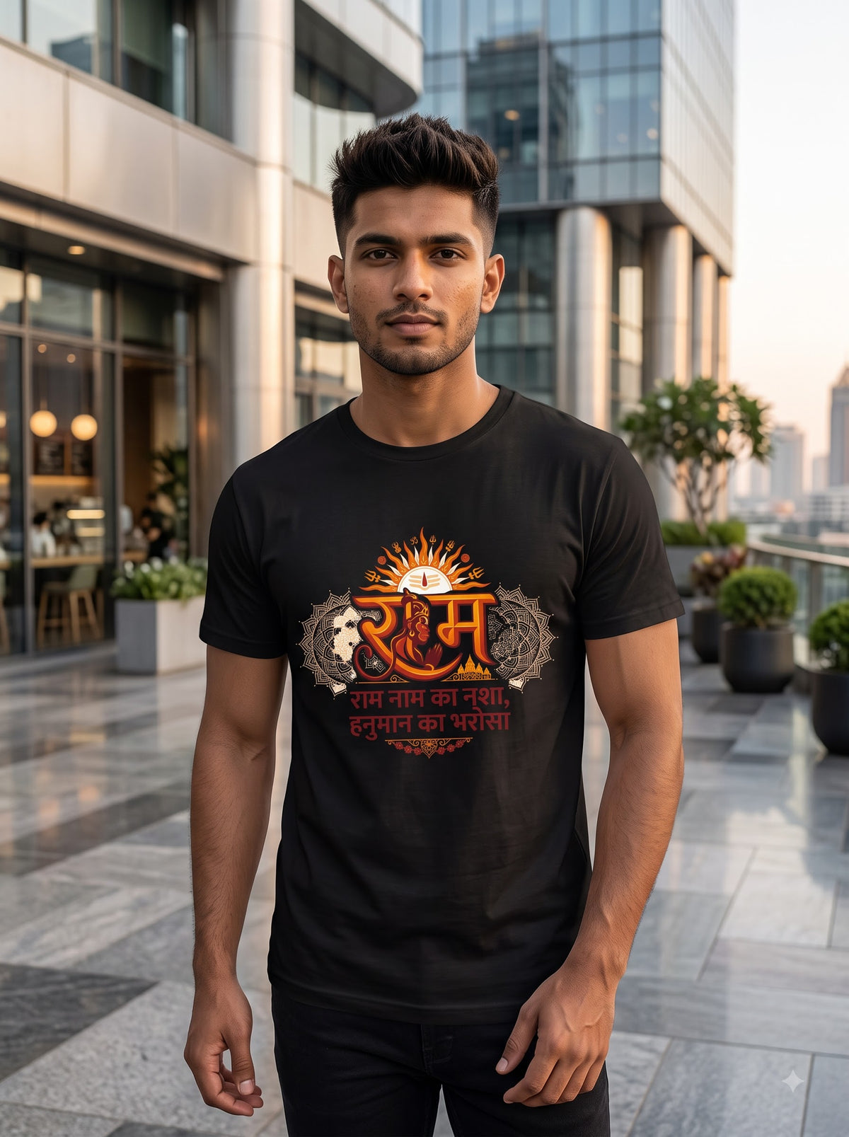 Ram Naam × Hanuman Bharosa | Unisex T-Shirt