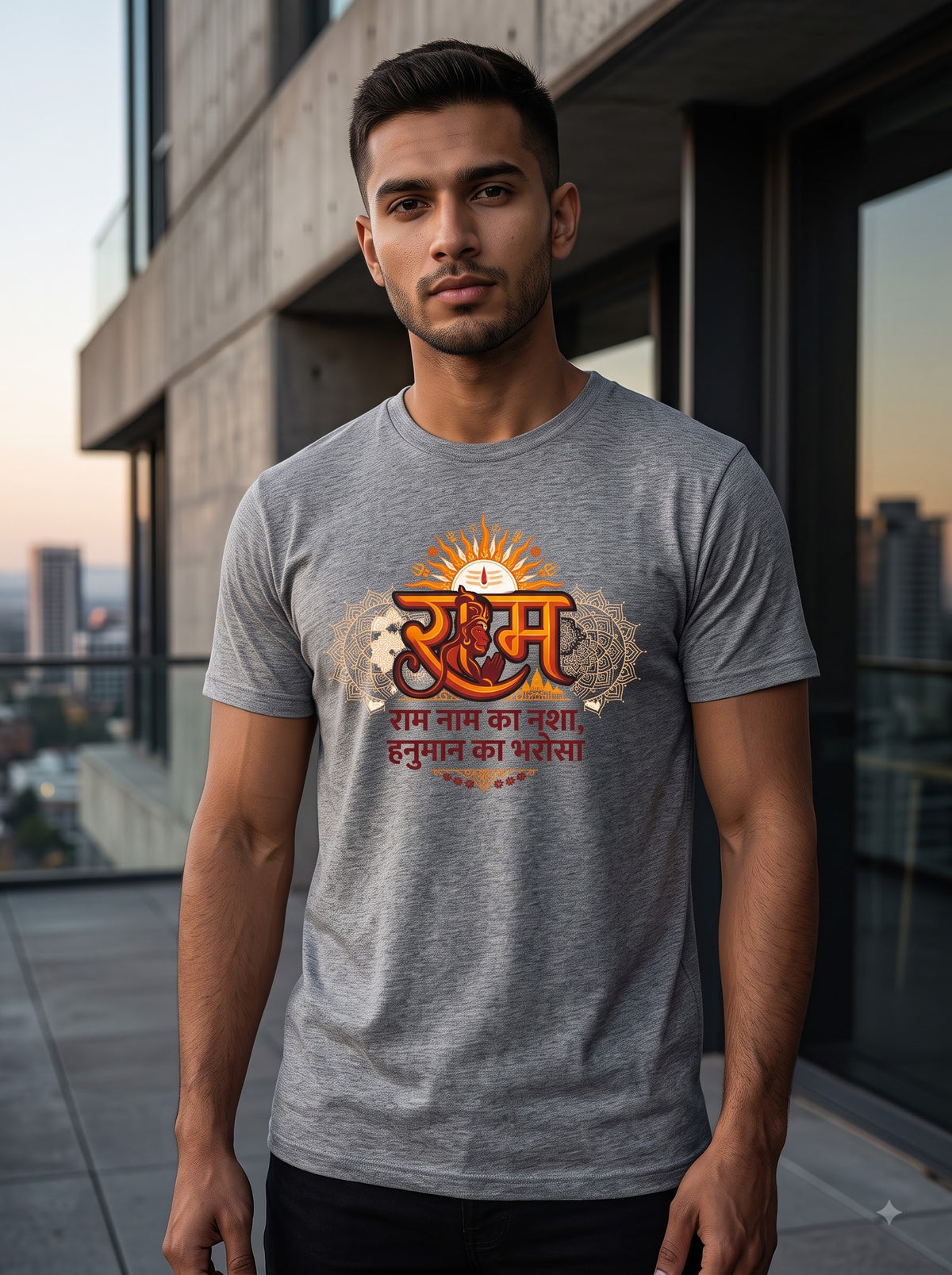 Ram Naam × Hanuman Bharosa | Unisex T-Shirt