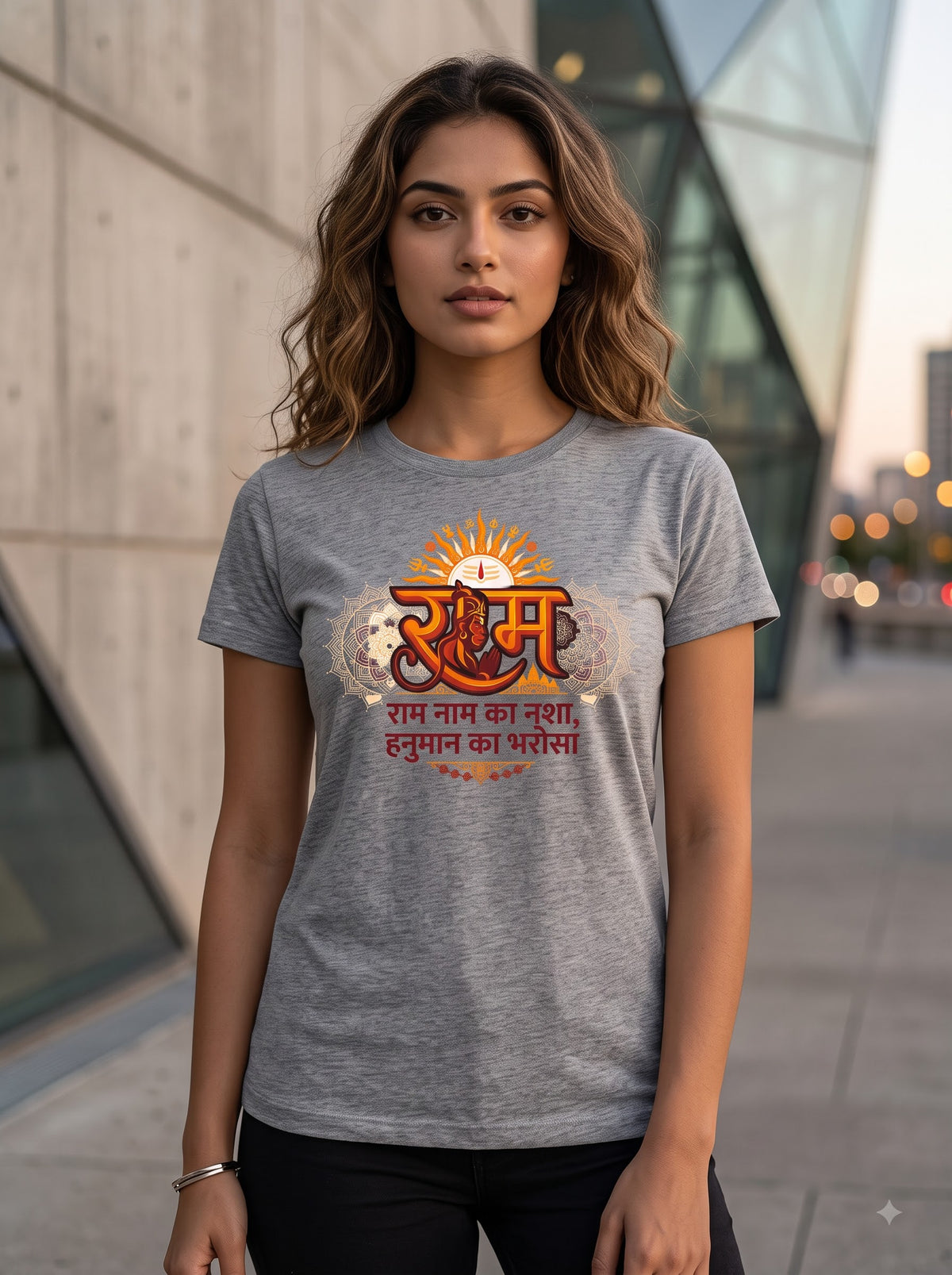 Ram Naam × Hanuman Bharosa | Unisex T-Shirt