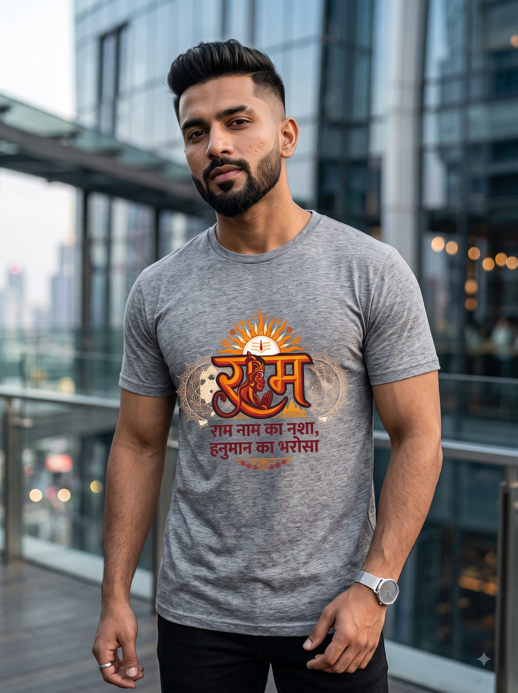 Ram Naam × Hanuman Bharosa | Unisex T-Shirt