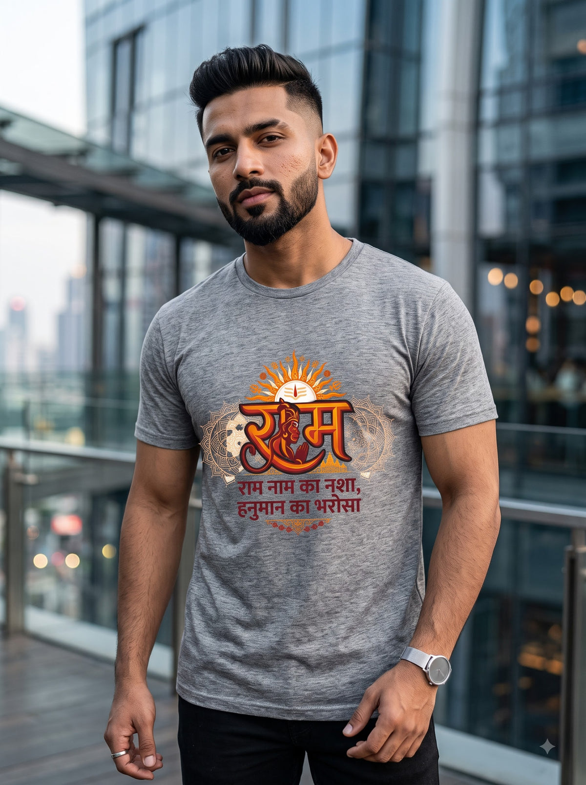 Ram Naam × Hanuman Bharosa | Unisex T-Shirt