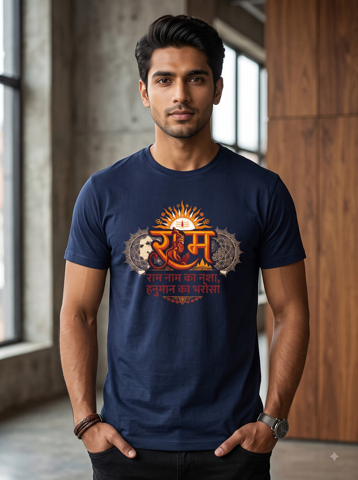 Ram Naam × Hanuman Bharosa | Unisex T-Shirt