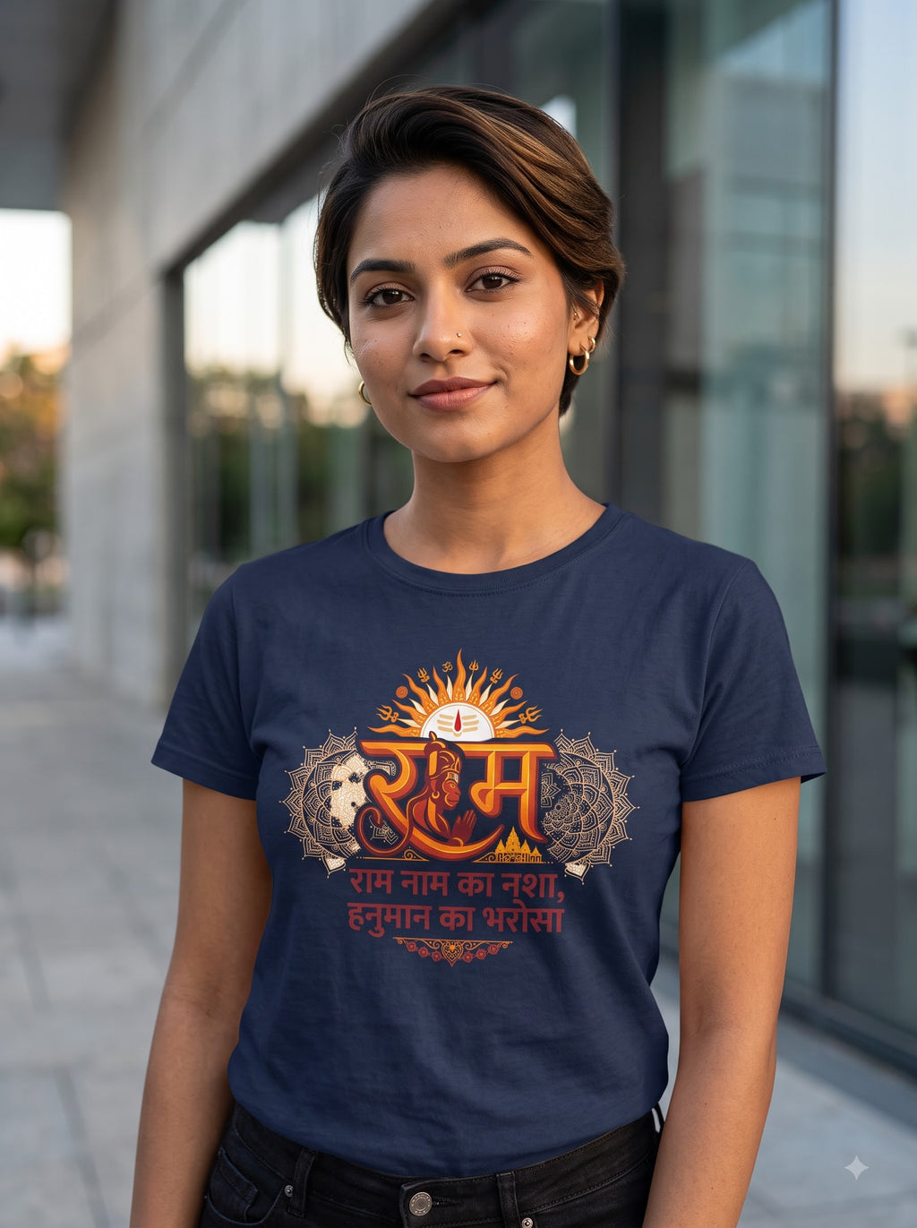 Ram Naam × Hanuman Bharosa | Unisex T-Shirt