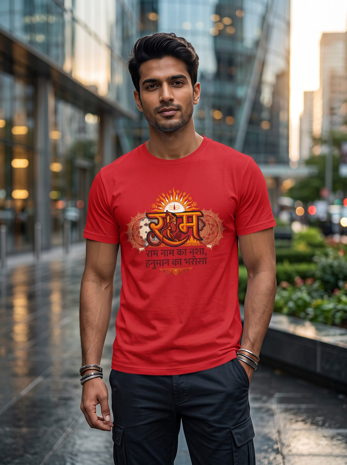 Ram Naam × Hanuman Bharosa | Unisex T-Shirt