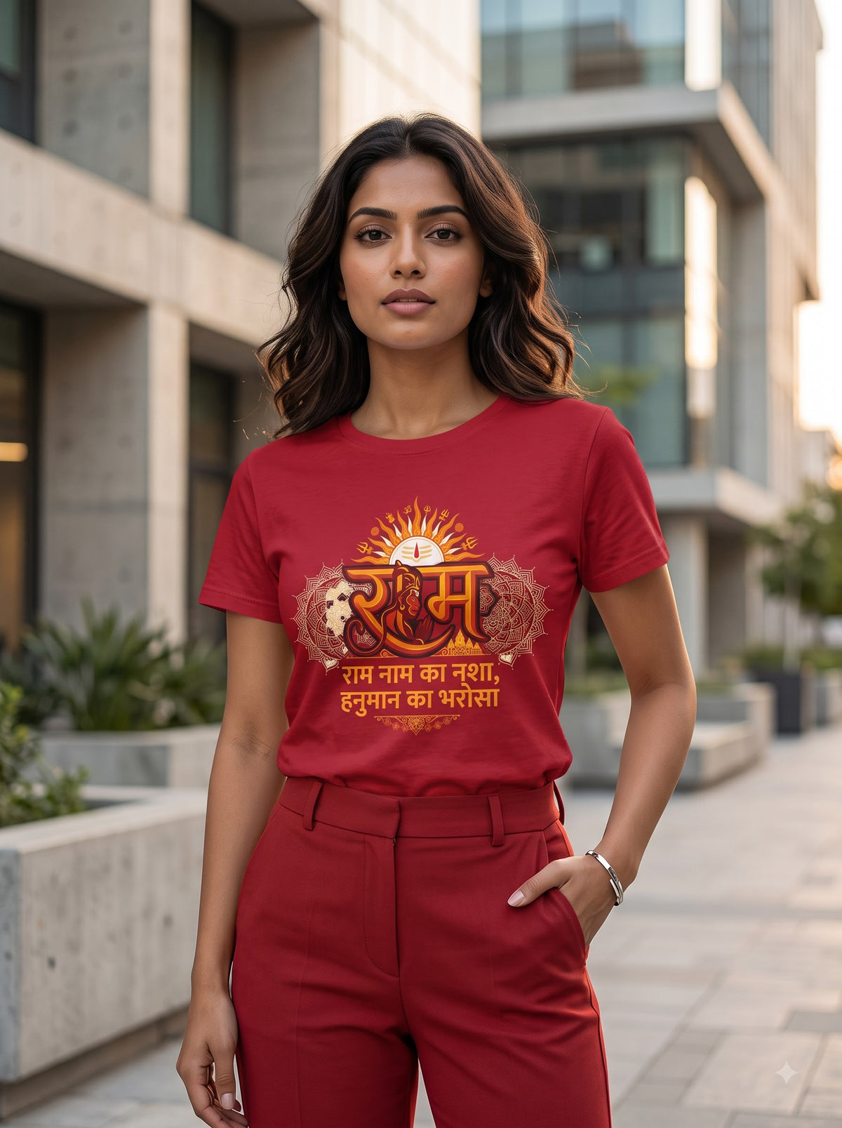 Ram Naam × Hanuman Bharosa | Unisex T-Shirt