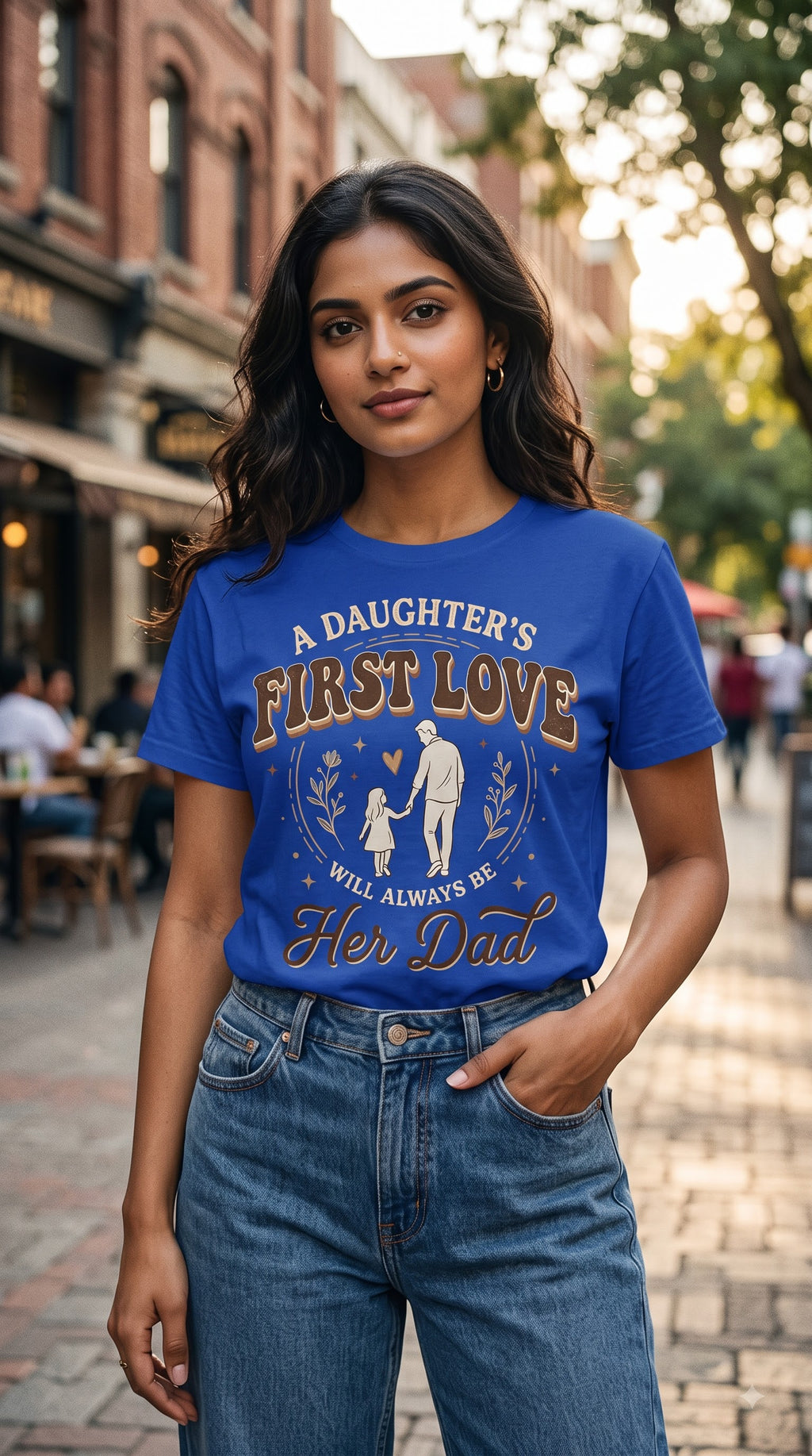 A Daughter's 1st Love is her Father | Women's Classic T-Shirt