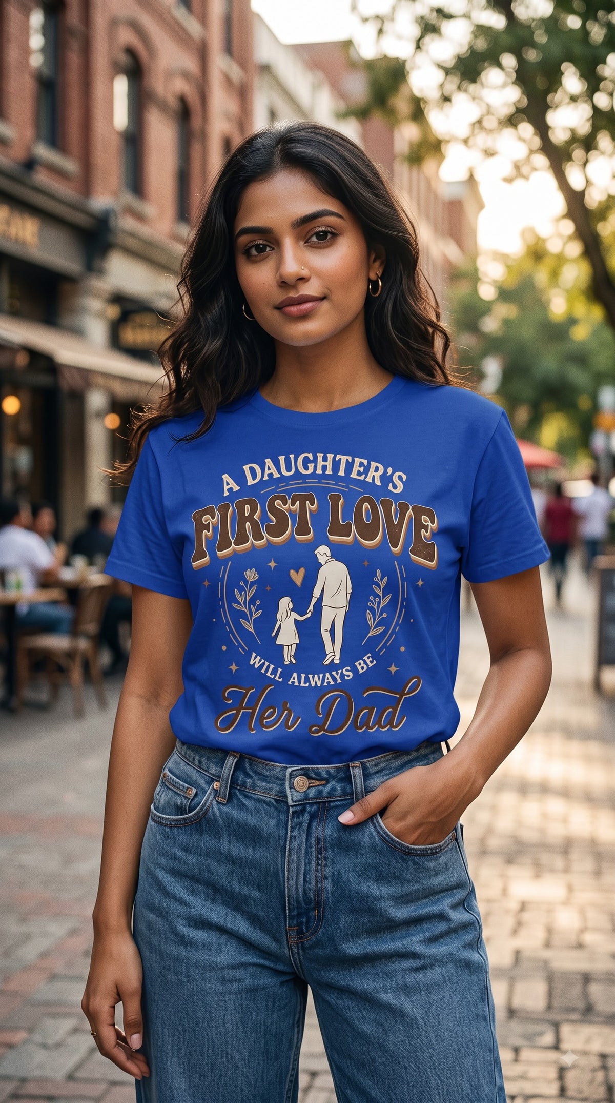 A Daughter's 1st Love is her Father | Women's Classic T-Shirt