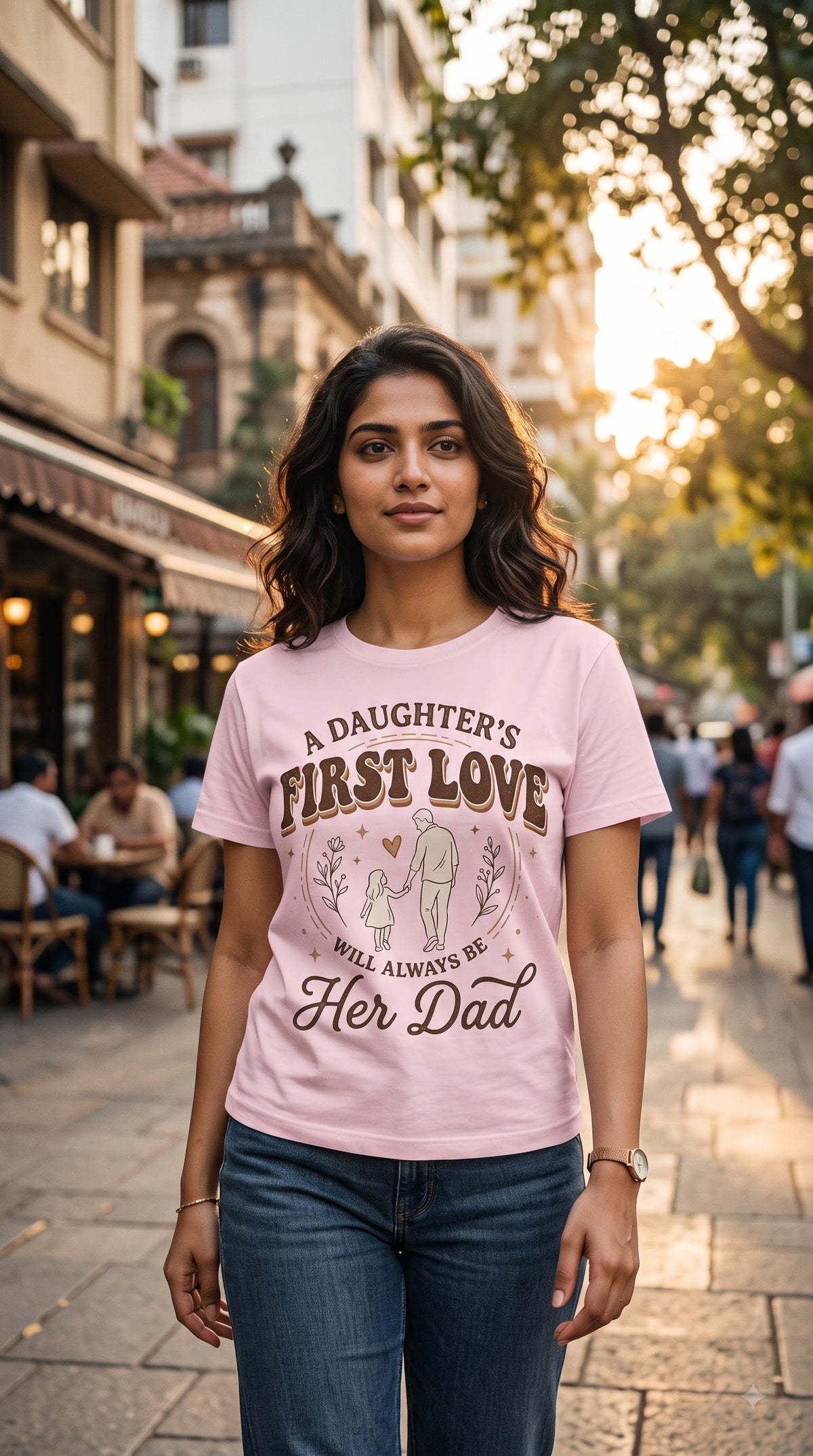 A Daughter's 1st Love is her Father | Women's Classic T-Shirt