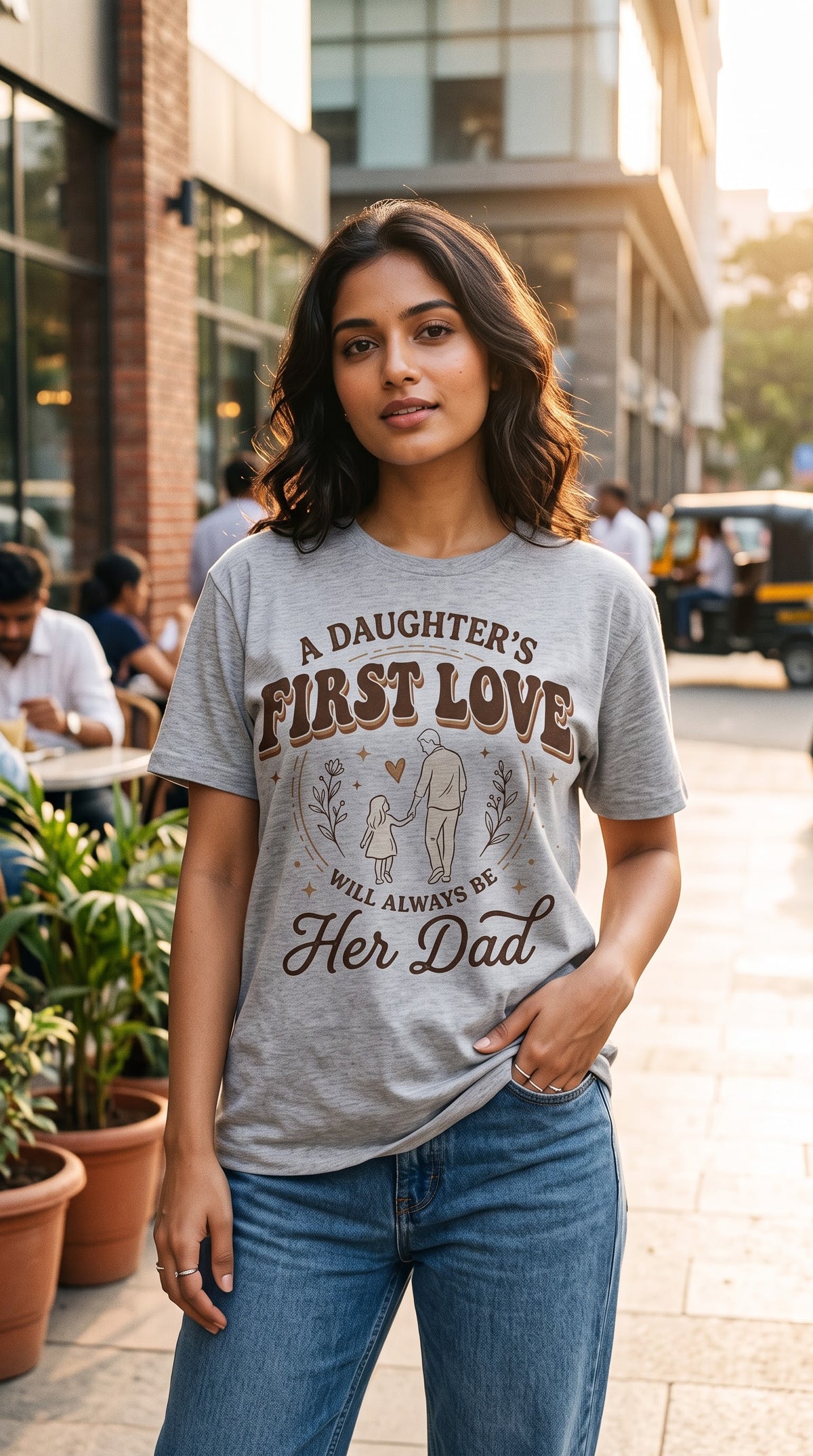 A Daughter's 1st Love is her Father | Women's Classic T-Shirt