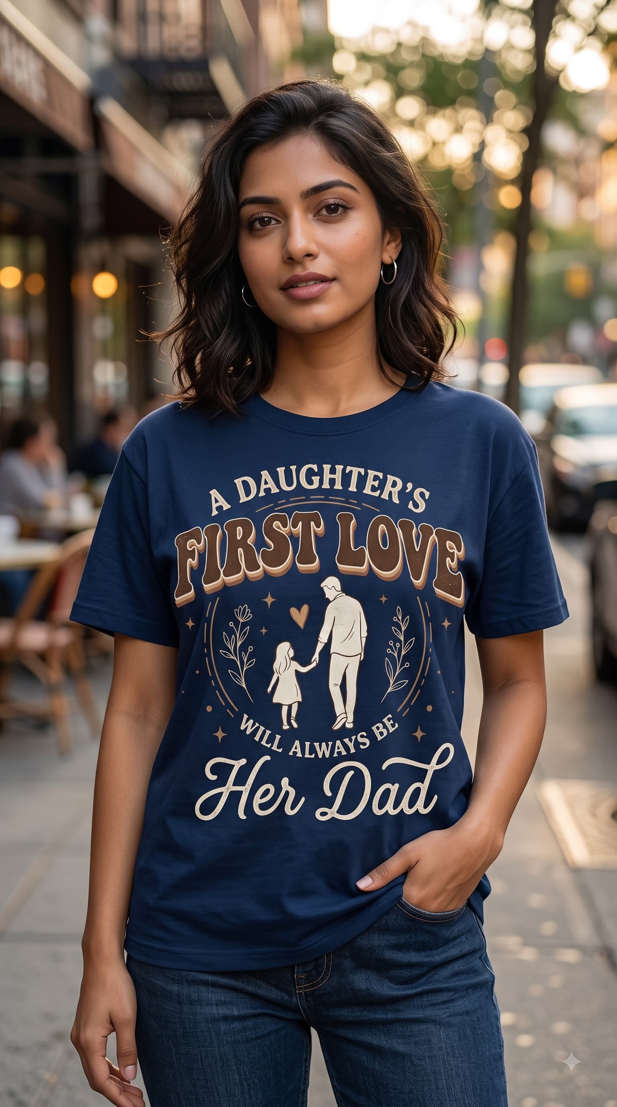 A Daughter's 1st Love is her Father | Women's Classic T-Shirt