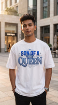 Son of a Queen Unisex Oversized Jersey