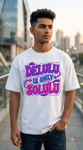 Delulu is only Solulu Unisex Oversized Jersey