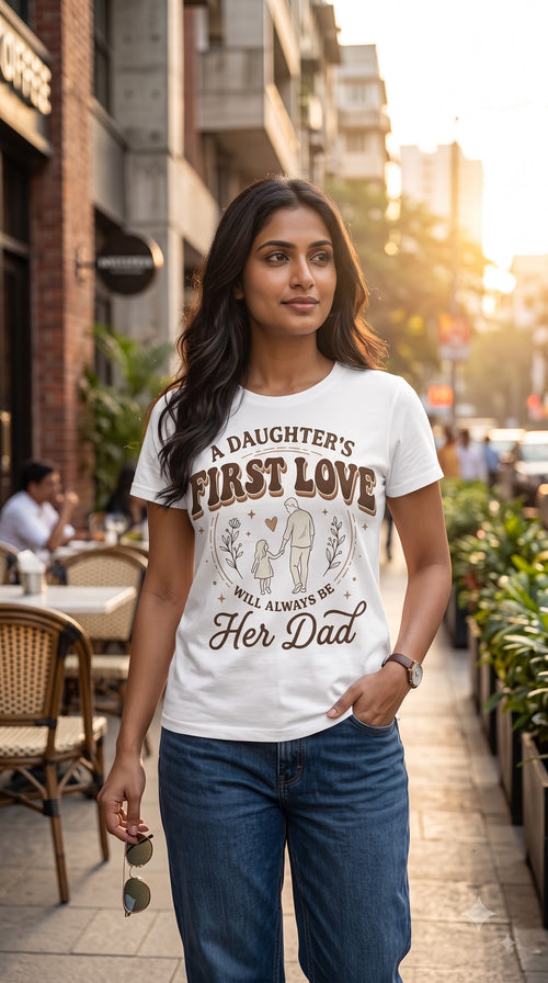 A Daughter's 1st Love is her Father | Women's Classic T-Shirt