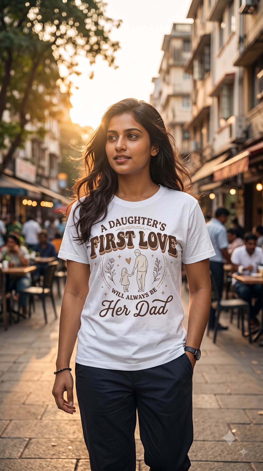 A Daughter's 1st Love is her Father | Women's Classic T-Shirt