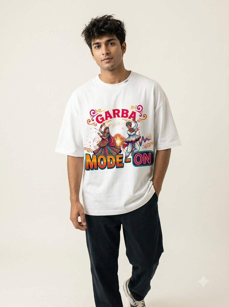 Garba Mode On Unisex Oversized Jersey