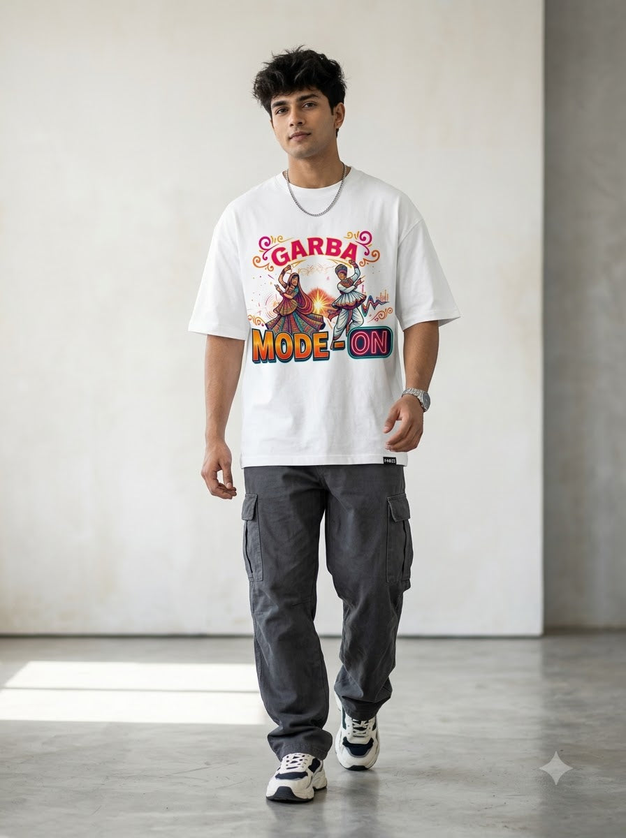 Garba Mode On Unisex Oversized Jersey